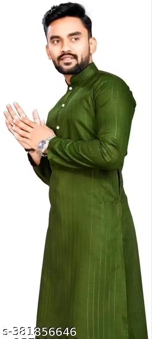 KELTICX (ONLY KURTA)Men's Striped Only Kurta With Multiple Colour Option And Sizes (Festival,Birthday,Wedding, Ceremony, Casual, Engagement,Party And dandiya nights)