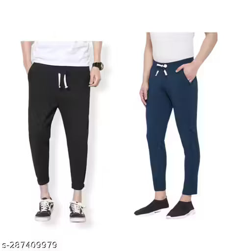 Men's Stylish Royal Dry Fit Jogger Lower Track Pants for Gym, Running, Athletic, Casual Wear for Men