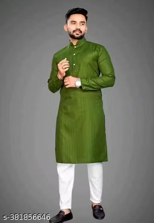 KELTICX (ONLY KURTA)Men's Striped Only Kurta With Multiple Colour Option And Sizes (Festival,Birthday,Wedding, Ceremony, Casual, Engagement,Party And dandiya nights)