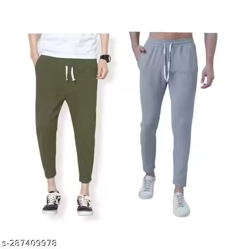 Men's Stylish Royal Dry Fit Jogger Lower Track Pants for Gym, Running, Athletic, Casual Wear for Men