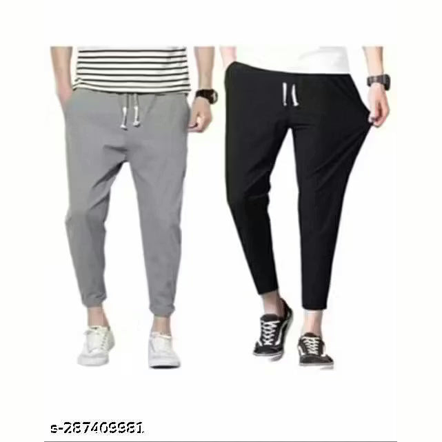 Men's Stylish Royal Dry Fit Jogger Lower Track Pants for Gym, Running, Athletic, Casual Wear for Men