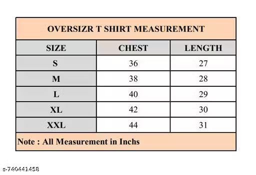 Mens Oversized tshirt