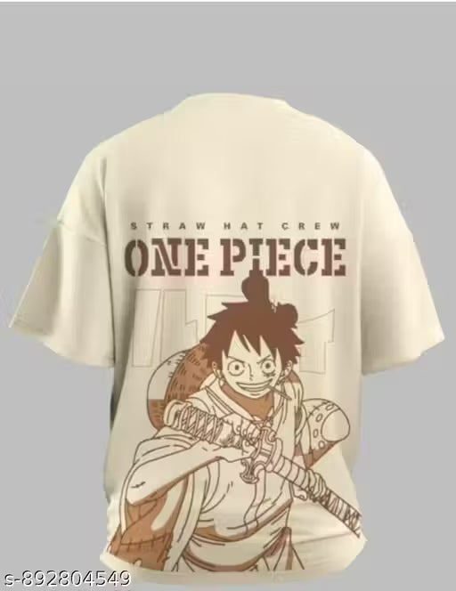 Oversized T shirts for Men back printed anime oversize back print tshirt