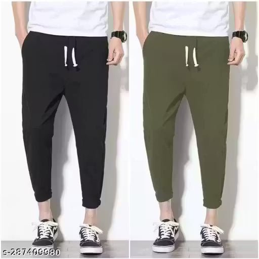 Men's Stylish Royal Dry Fit Jogger Lower Track Pants for Gym, Running, Athletic, Casual Wear for Men